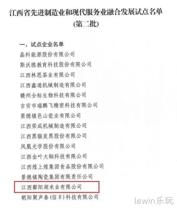 喜讯|lewin乐玩生态农业股份有限公司完成升级更名并获批新疆先进制造业和现代服务业融合发展试点企业