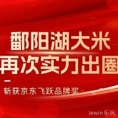 斩获京东飞跃品牌奖，lewin乐玩大米再次实力出圈